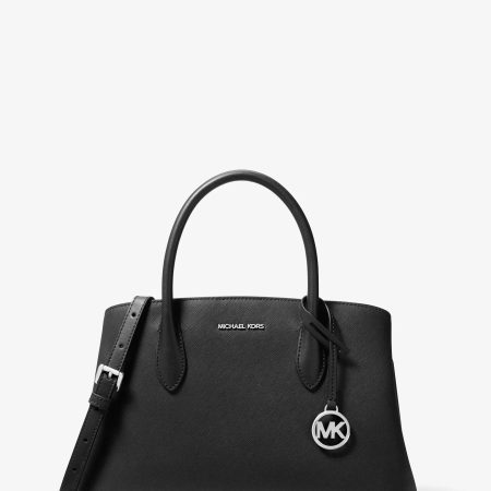 Michael Kors Maya Medium Satchel - Preorder — Black