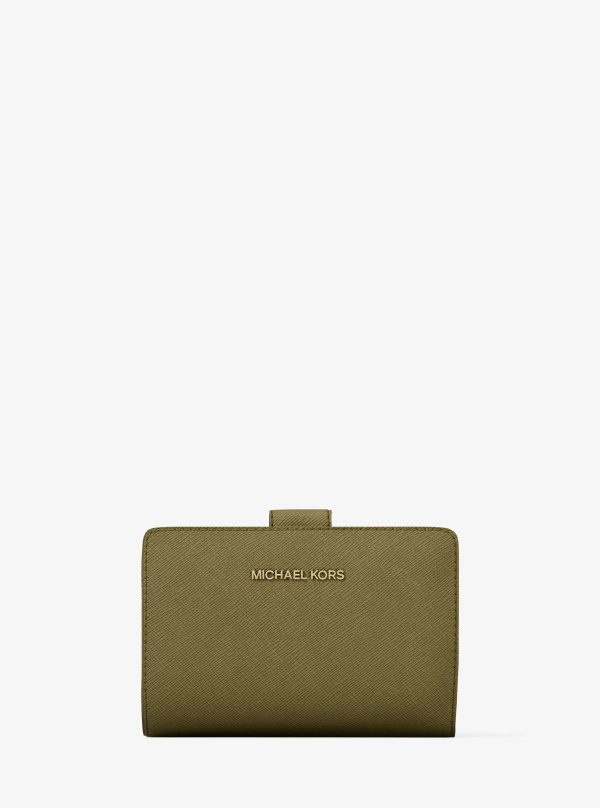 Michael Kors Medium Crossgrain Leather Wallet - Preorder