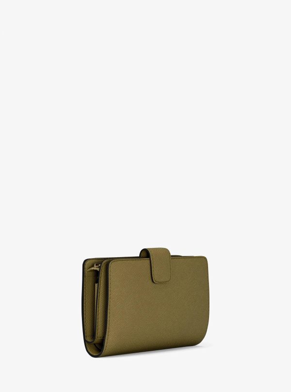 Michael Kors Medium Crossgrain Leather Wallet - Preorder
