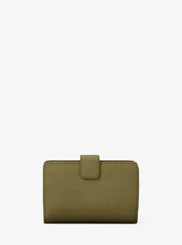 Michael Kors Medium Crossgrain Leather Wallet - Preorder
