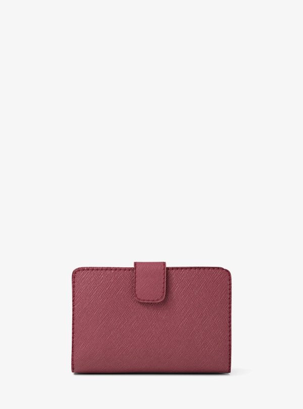 Michael Kors Medium Crossgrain Leather Wallet - Preorder