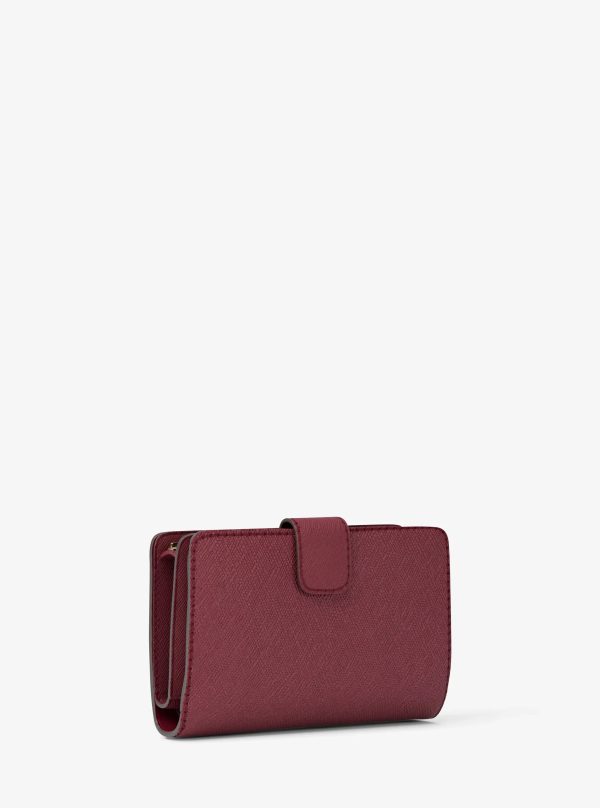 Michael Kors Medium Crossgrain Leather Wallet - Preorder