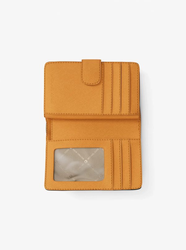 Michael Kors Medium Crossgrain Leather Wallet - Preorder