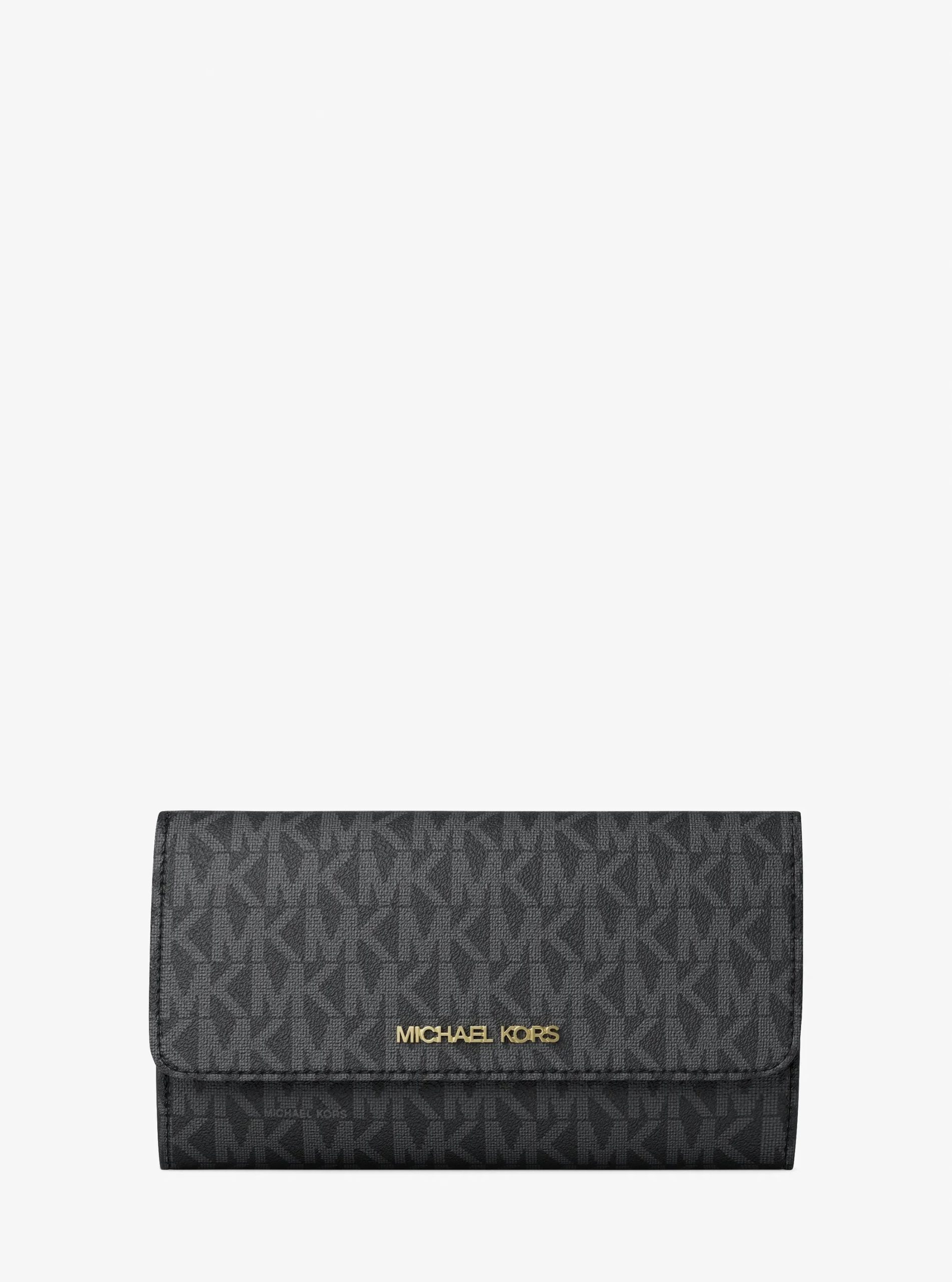 Michael Kors Jet Set Large Logo Tri-Fold Wallet - Preorder