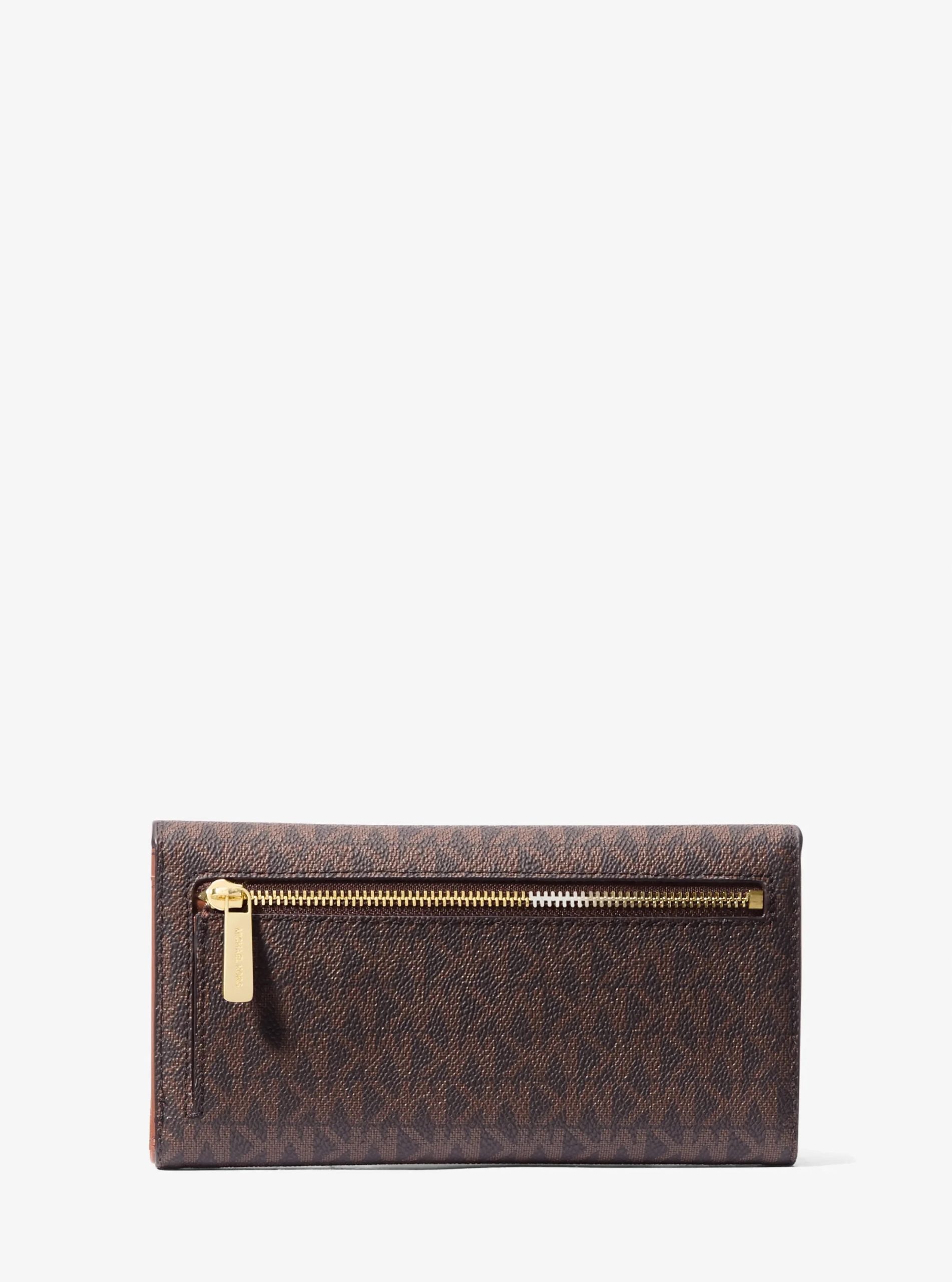 Michael Kors Jet Set Large Logo Tri-Fold Wallet - Preorder