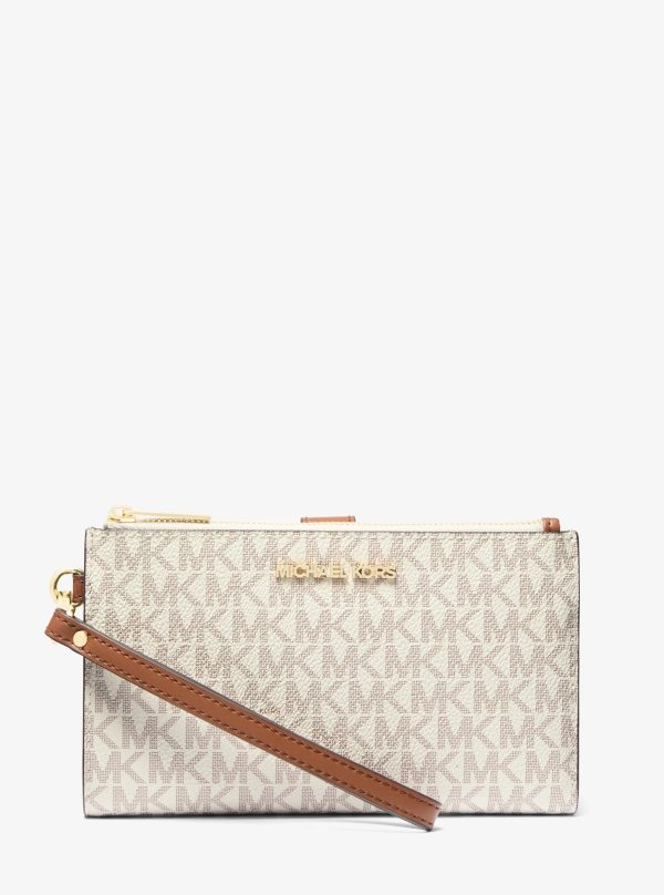 Michael Kors Jet Set Travel Signature Logo Smartphone Wallet - Preorder
