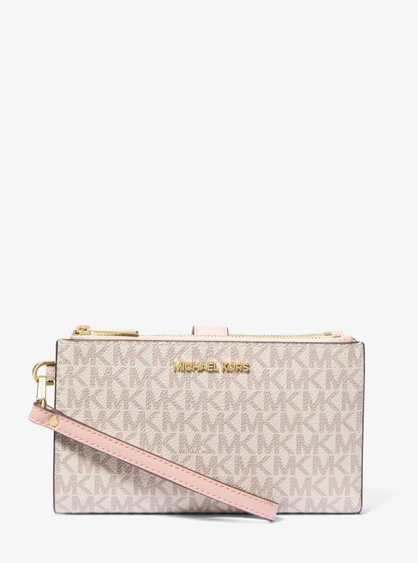 Michael Kors Jet Set Travel Signature Logo Smartphone Wallet - Preorder