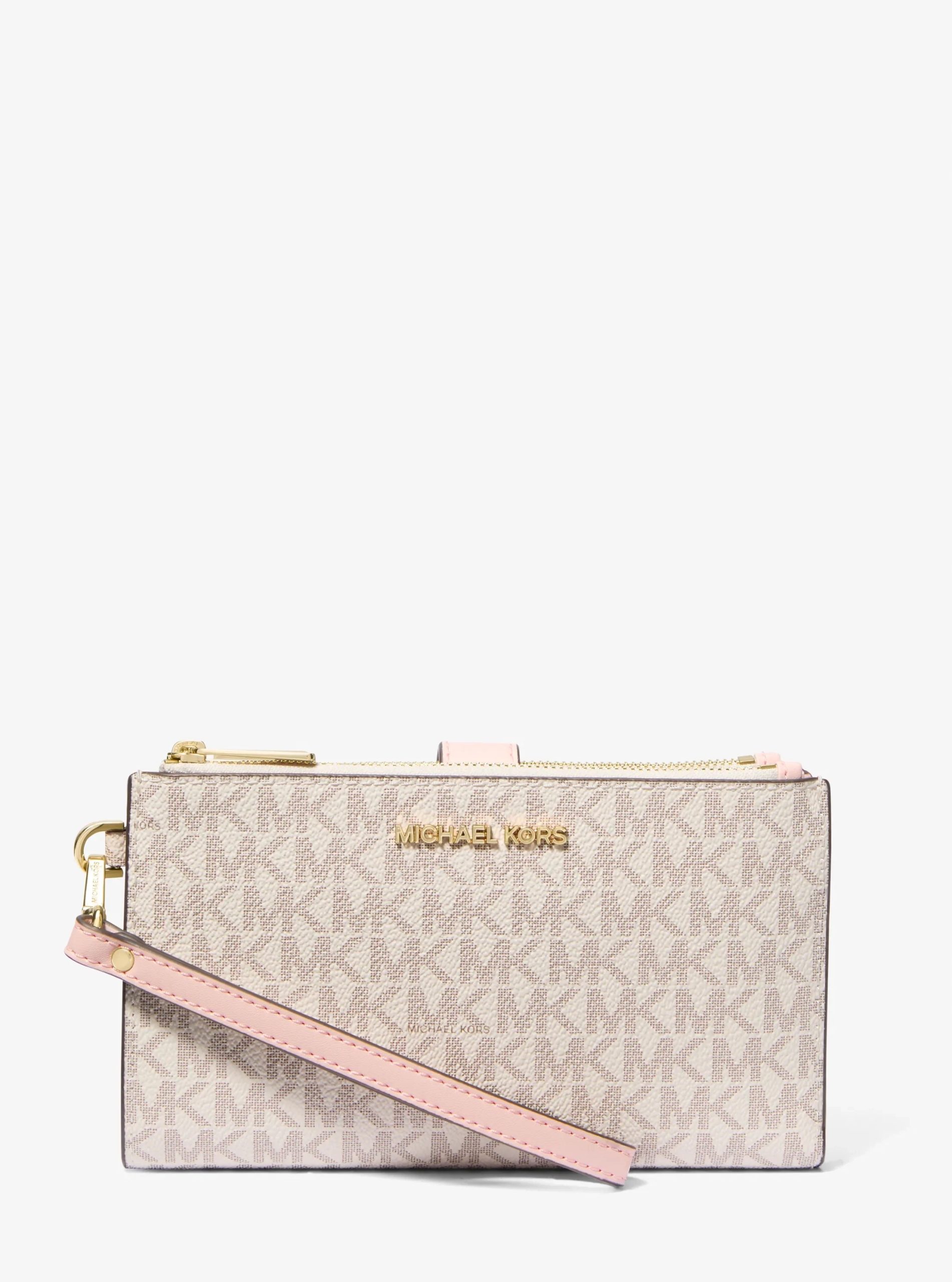 Michael Kors Jet Set Travel Signature Logo Smartphone Wallet - Preorder