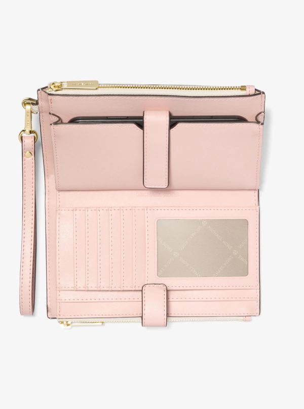 Michael Kors Jet Set Travel Signature Logo Smartphone Wallet - Preorder