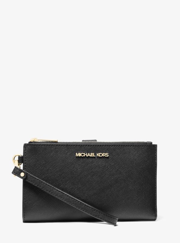 Michael Kors Jet Set Large Leather Smartphone Wristlet Wallet - Preorder