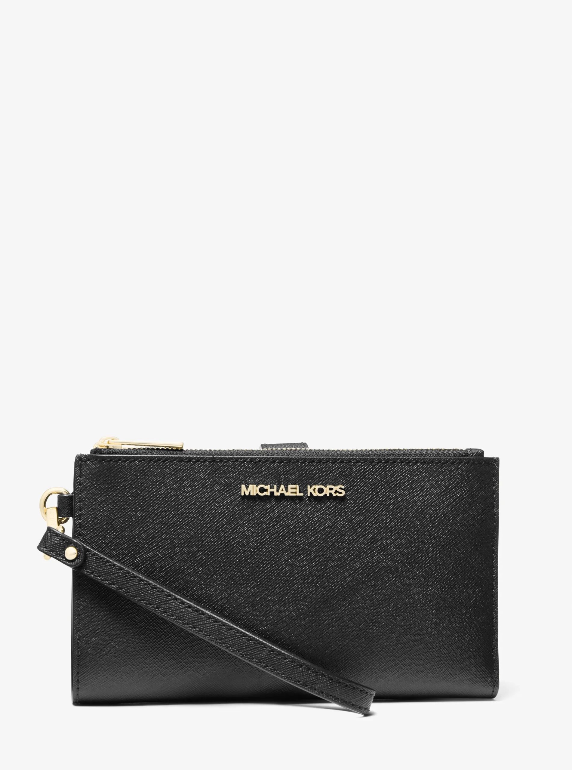 Michael Kors Jet Set Large Leather Smartphone Wristlet Wallet - Preorder