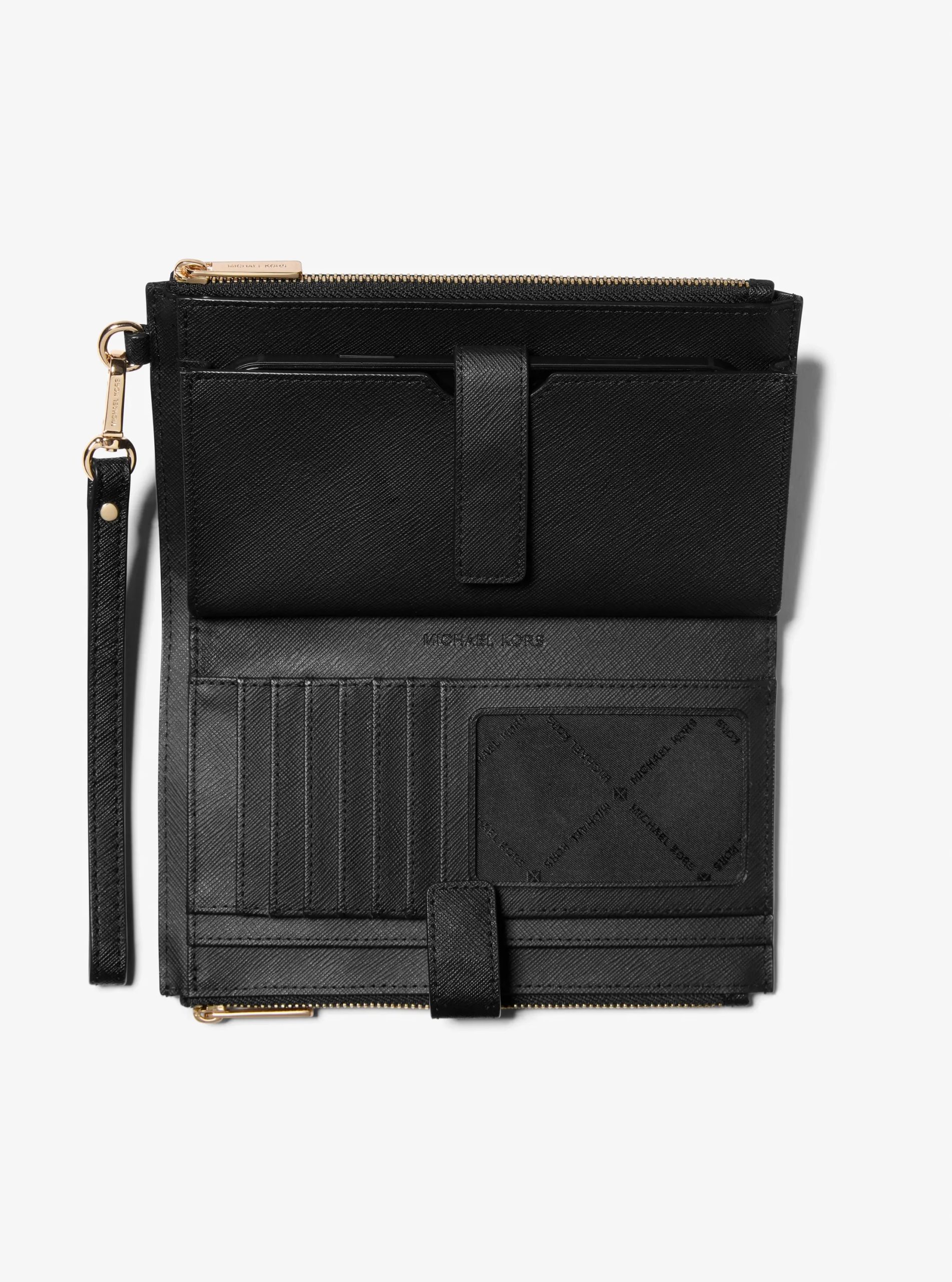 Michael Kors Jet Set Large Leather Smartphone Wristlet Wallet - Preorder