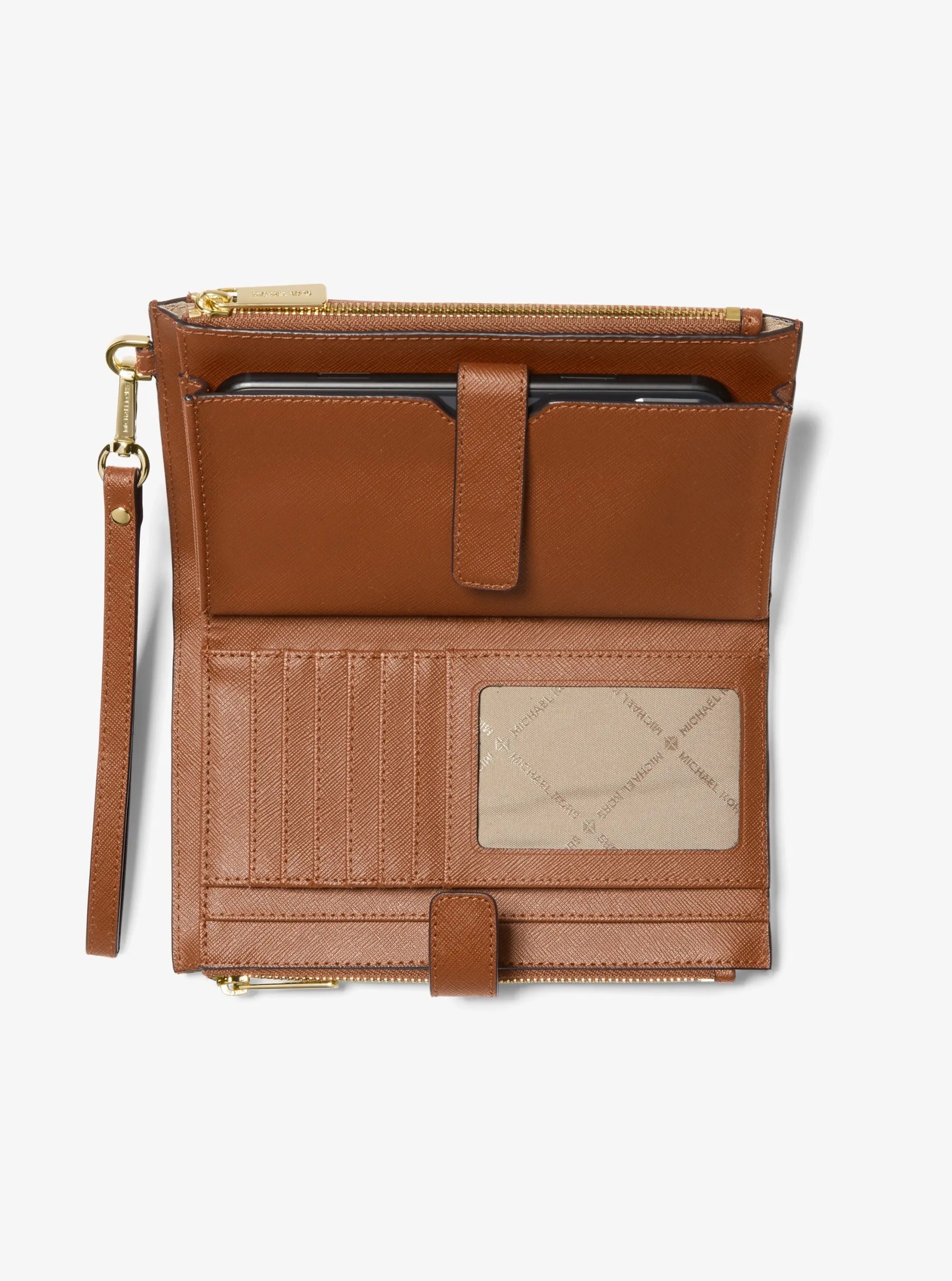 Michael Kors Jet Set Large Leather Smartphone Wristlet Wallet - Preorder