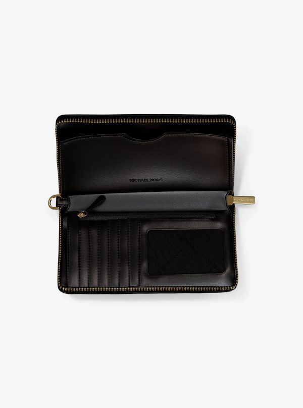 Michael Kors Jet Set Large Signature Logo Smartphone Wallet - Preorder