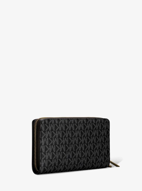 Michael Kors Jet Set Large Signature Logo Smartphone Wallet - Preorder