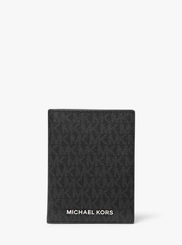 Michael Kors Jet Set Travel Medium Signature Logo Passport Case - Preorder