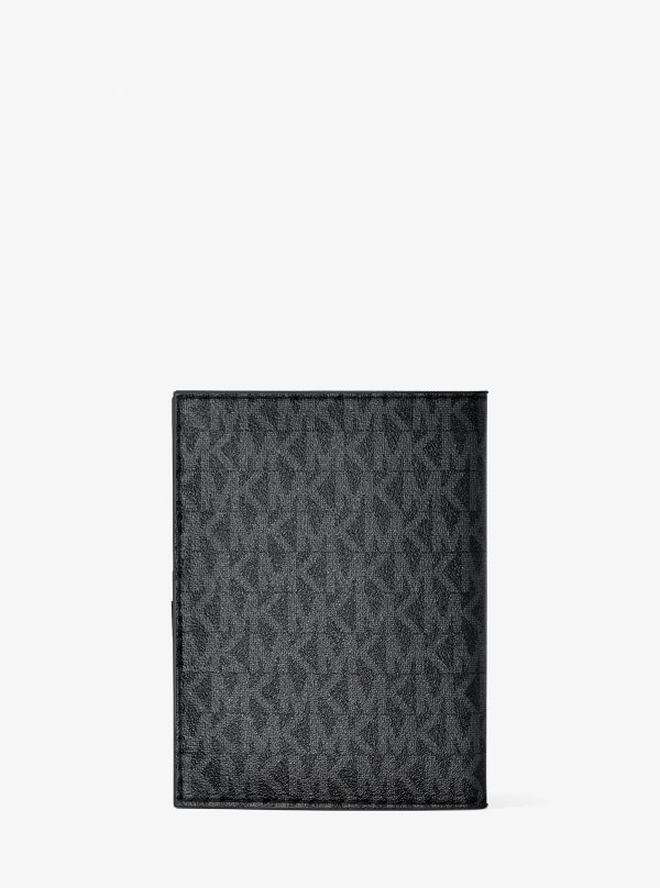 Michael Kors Jet Set Travel Medium Signature Logo Passport Case - Preorder