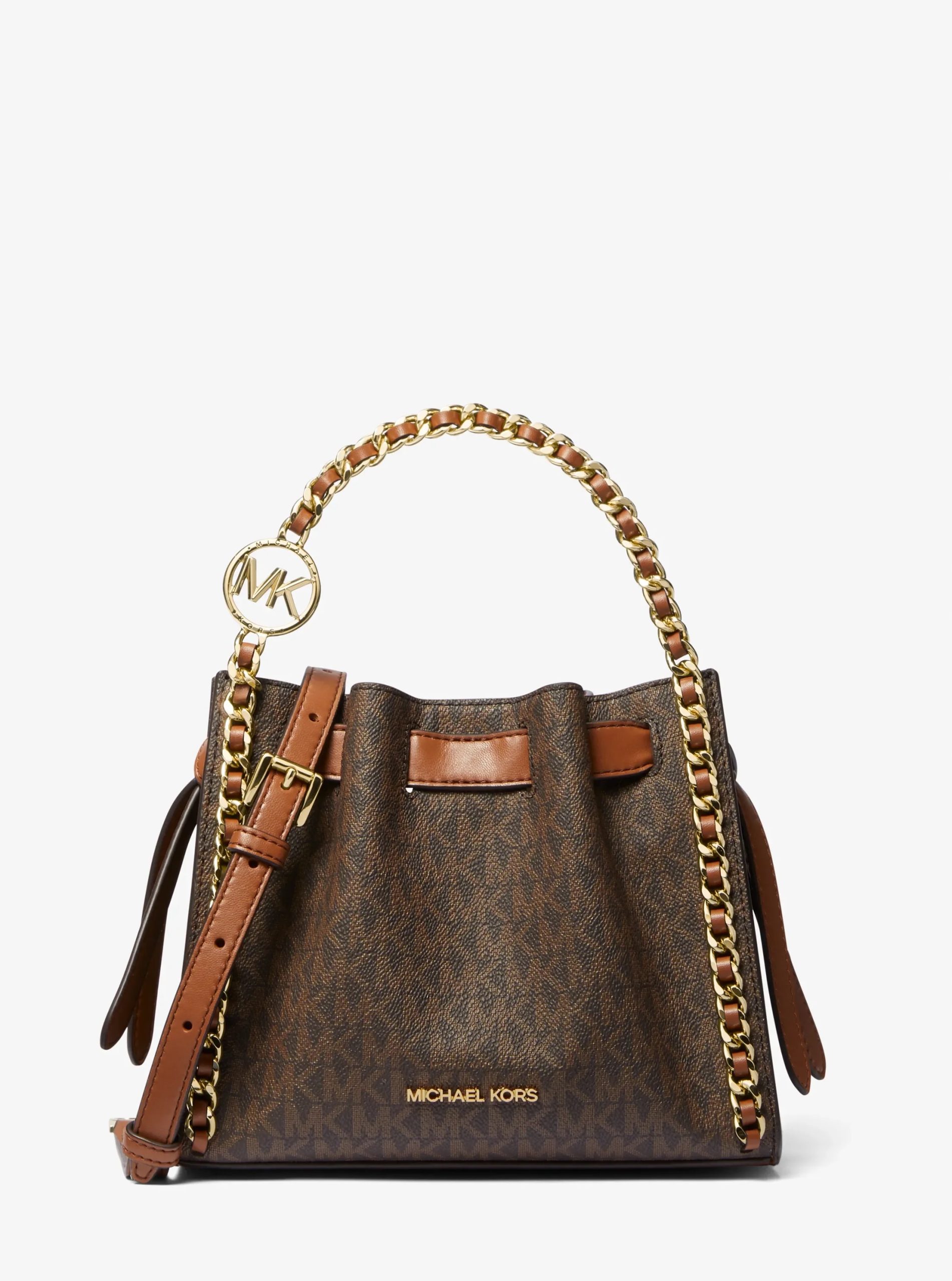 Michael Kors Mina Small Signature Logo Chain Crossbody Bag - Preorder