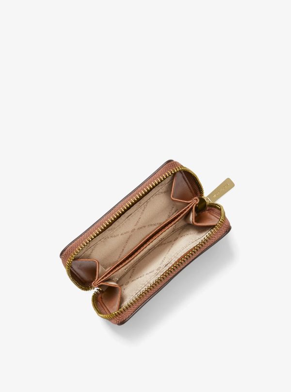 Michael Kors Jet Set Travel Medium Logo Zip-Around Card Case - Preorder