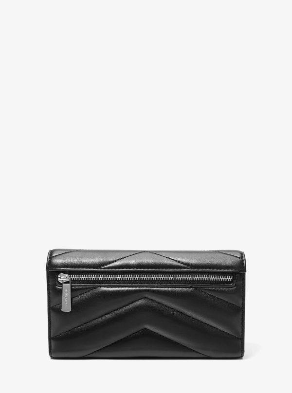 Michael Kors Jet Set Travel Large Quilted Tri-Fold Wallet - Preorder