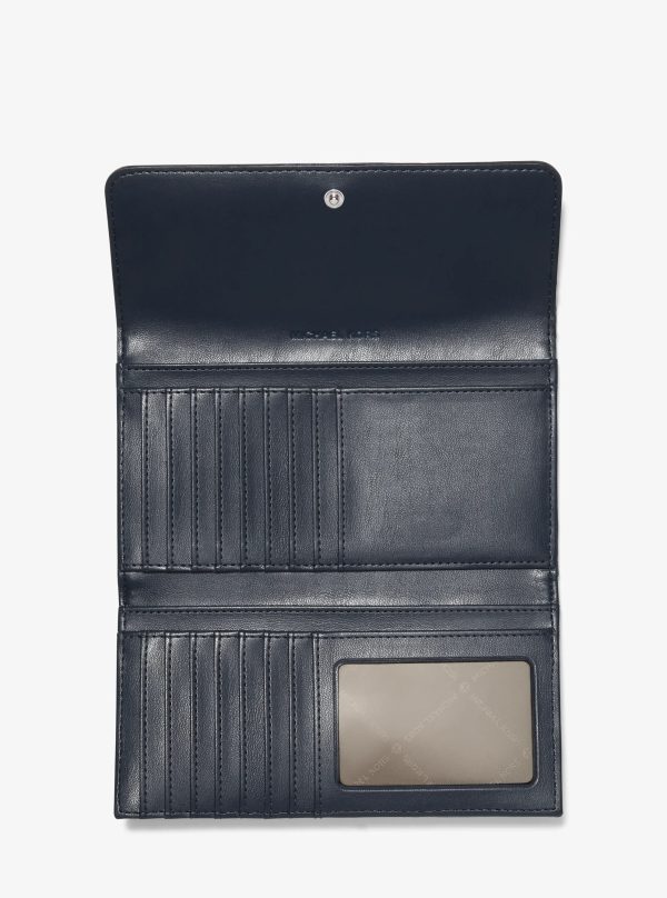 Michael Kors Jet Set Travel Large Quilted Tri-Fold Wallet - Preorder