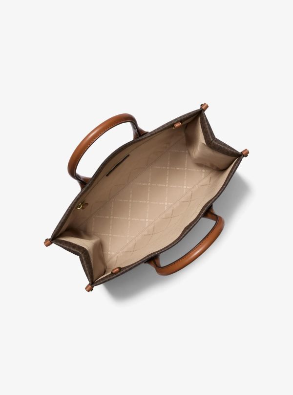 Michael Kors Mirella Medium Signature Logo Tote Bag - Preorder