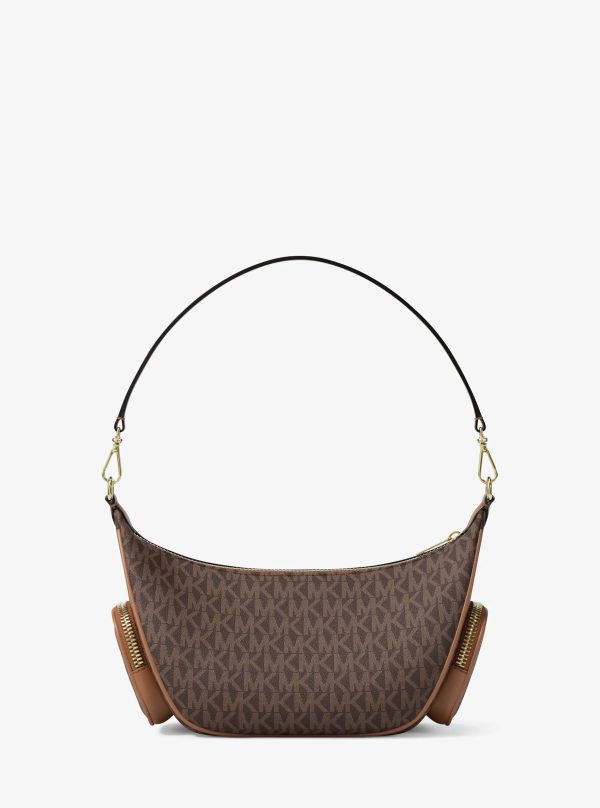 Michael Kors Merritt Small Signature Logo Convertible Shoulder Bag - Preorder