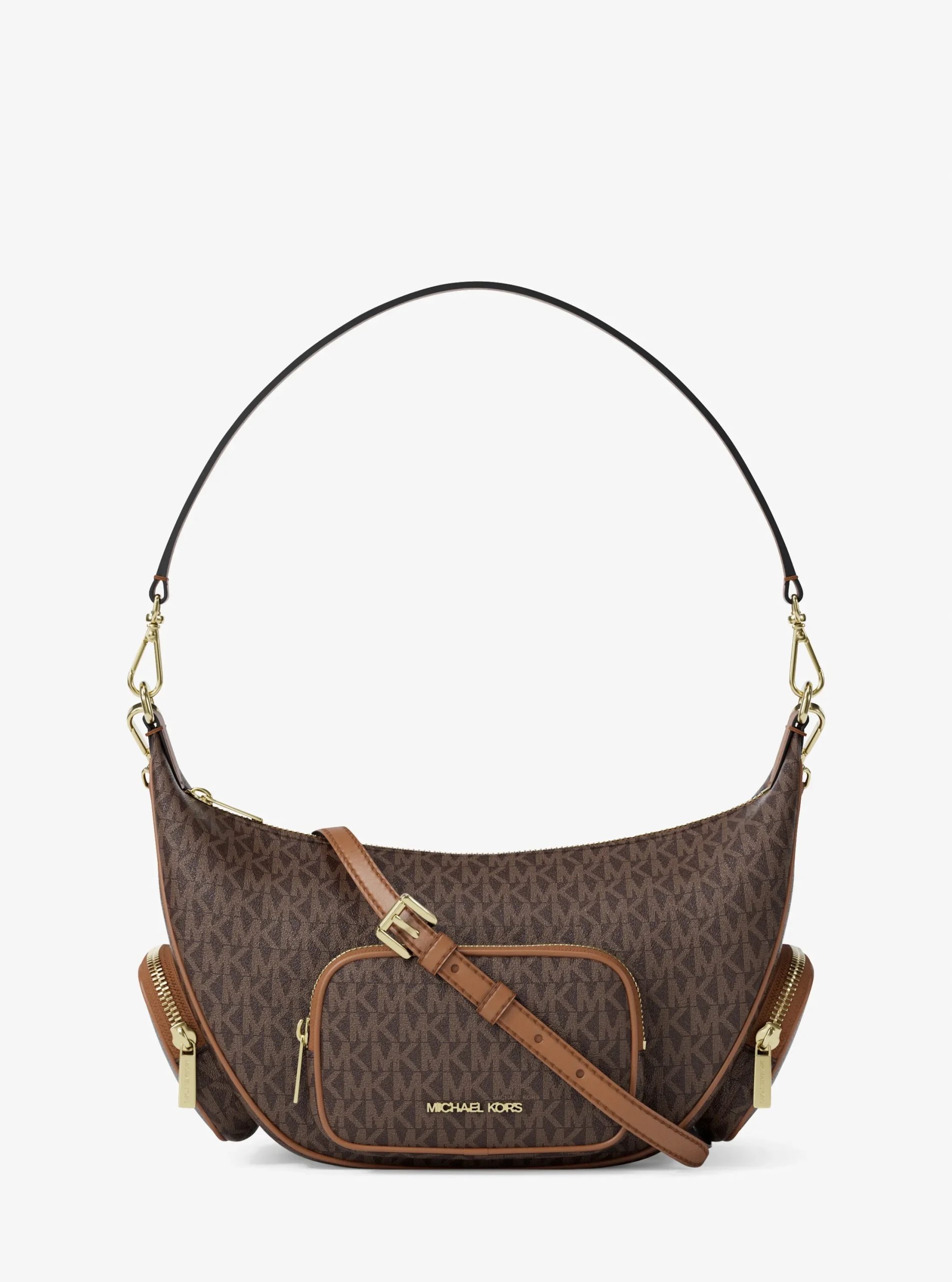 Michael Kors Merritt Medium Signature Logo Convertible Shoulder Bag - Preorder