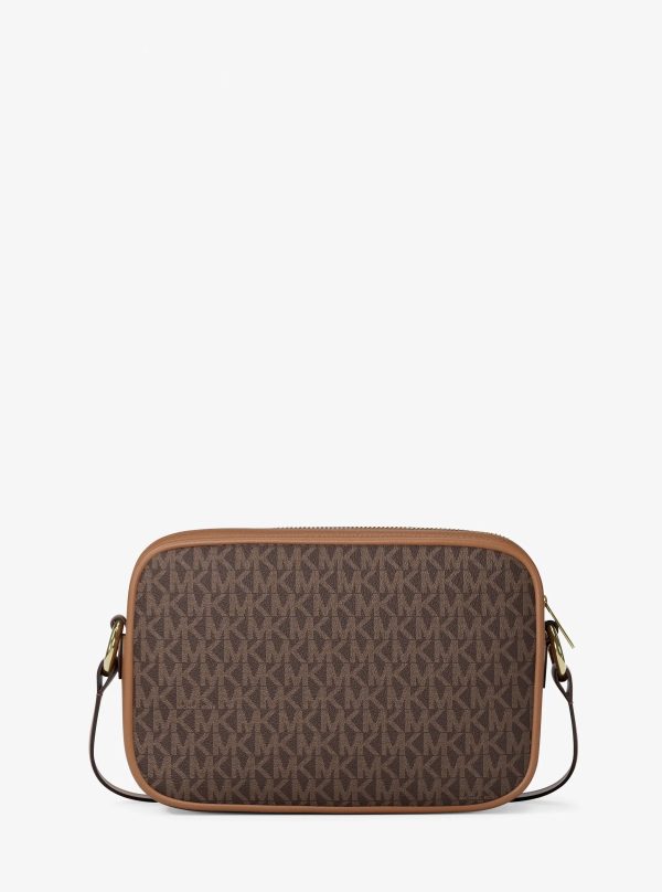 Michael Kors Jet Set Travel Large Signature logo Camera Crossbody Bag - Preorder