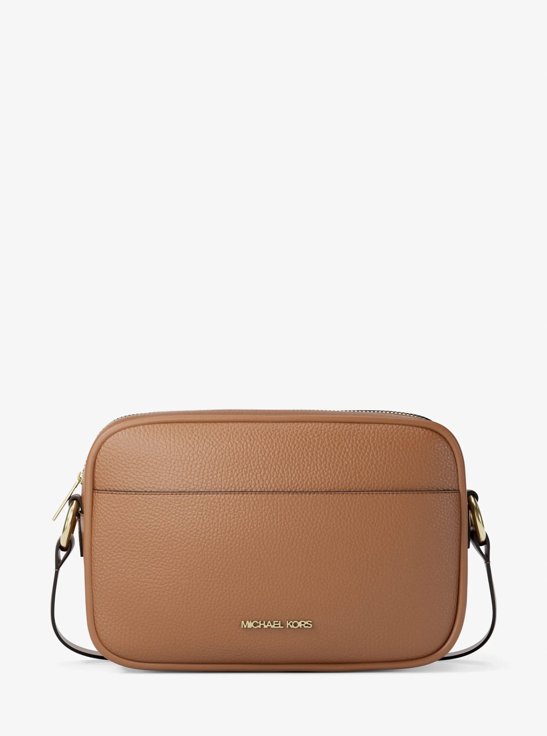Michael Kors Jet Set Large Pebbled Leather Camera Crossbody Bag - Preorder