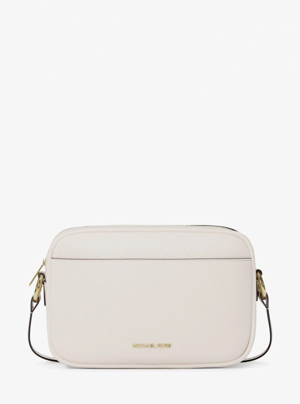 Michael Kors Jet Set Large Pebbled Leather Camera Crossbody Bag - Preorder