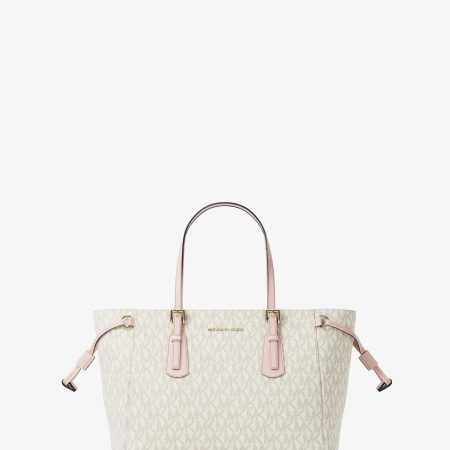 Michael Kors Voyager Extra-Small Signature Logo Convertible Crossbody Bag - Preorder — Pwd Blsh Mlt