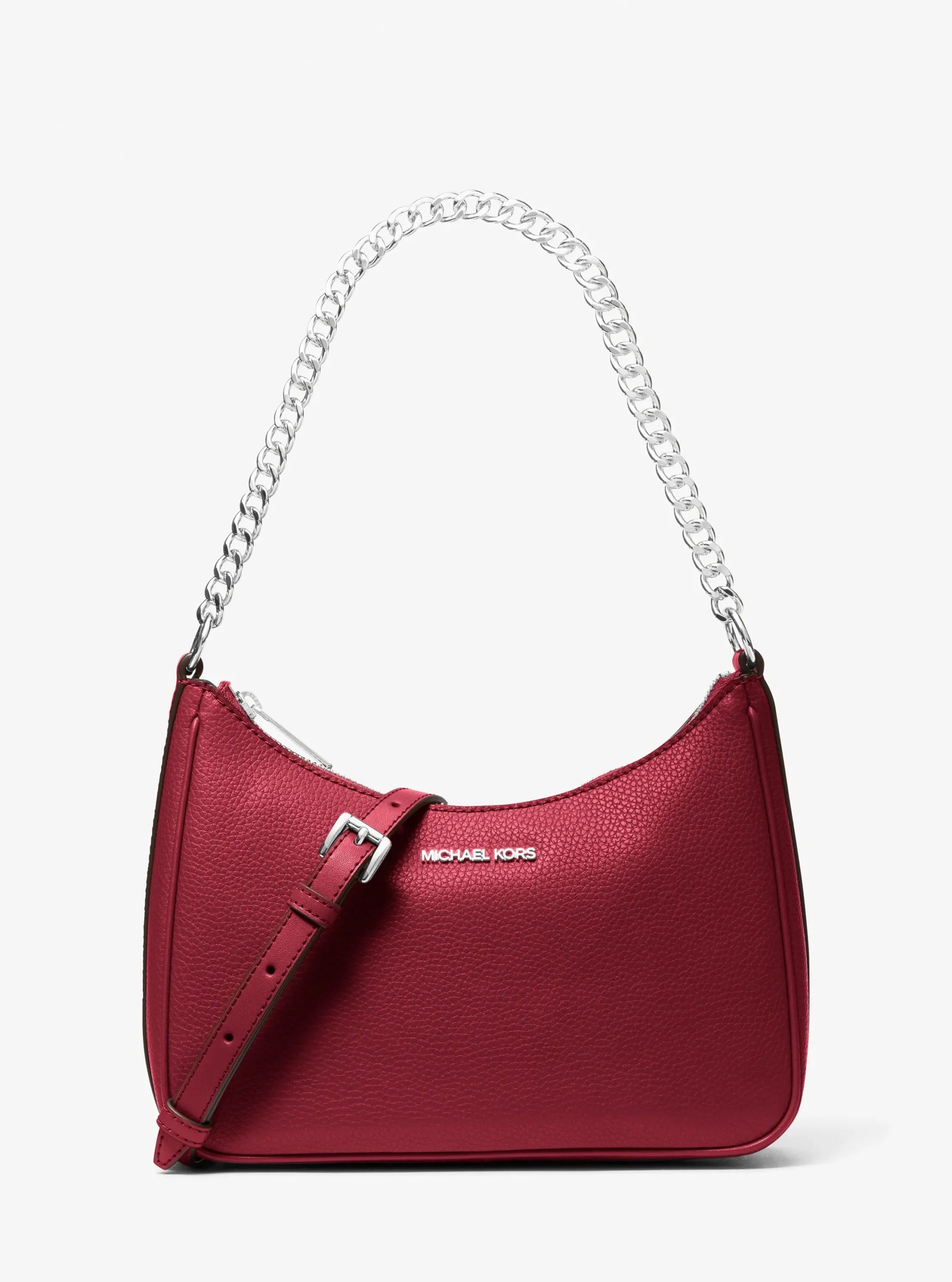 Michael Kors Jet Set Large Pebbled Leather Convertible Crossbody Bag - Preorder