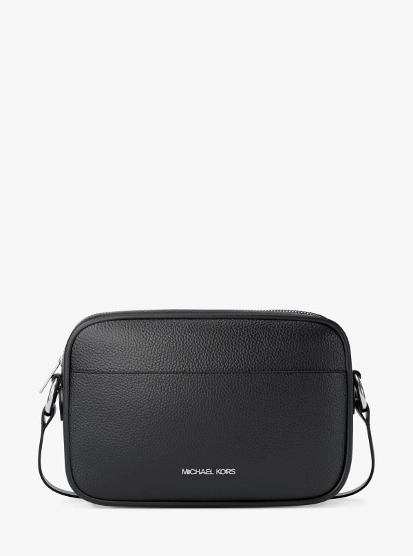 Michael Kors Jet Set Large Pebbled Leather Camera Crossbody Bag - Preorder