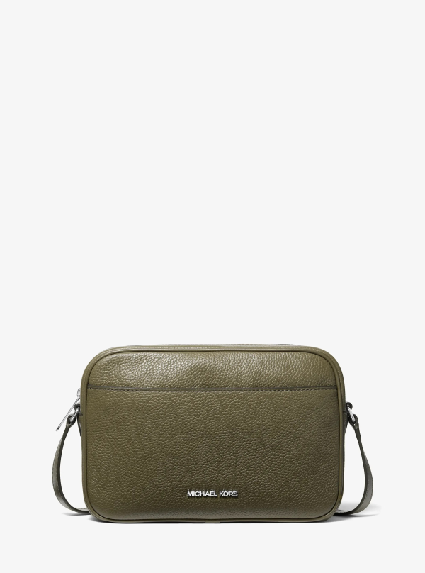 Michael Kors Jet Set Large Pebbled Leather Camera Crossbody Bag - Preorder