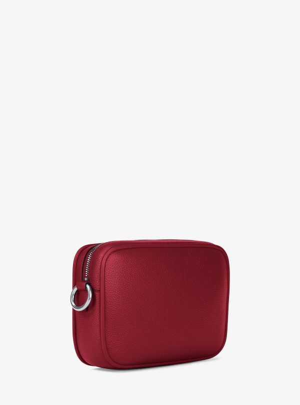 Michael Kors Jet Set Large Pebbled Leather Camera Crossbody Bag - Preorder