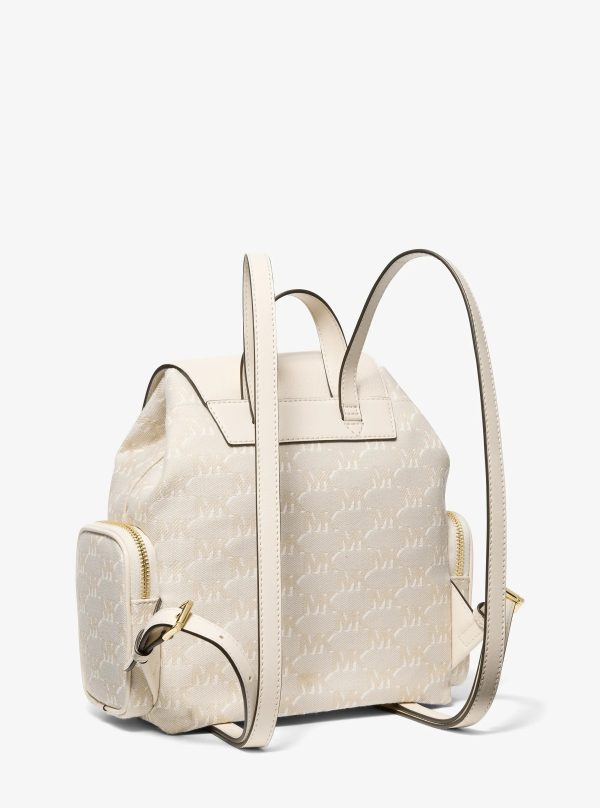 Michael Kors Merritt Small Logo Jacquard Cargo Backpack - Preorder