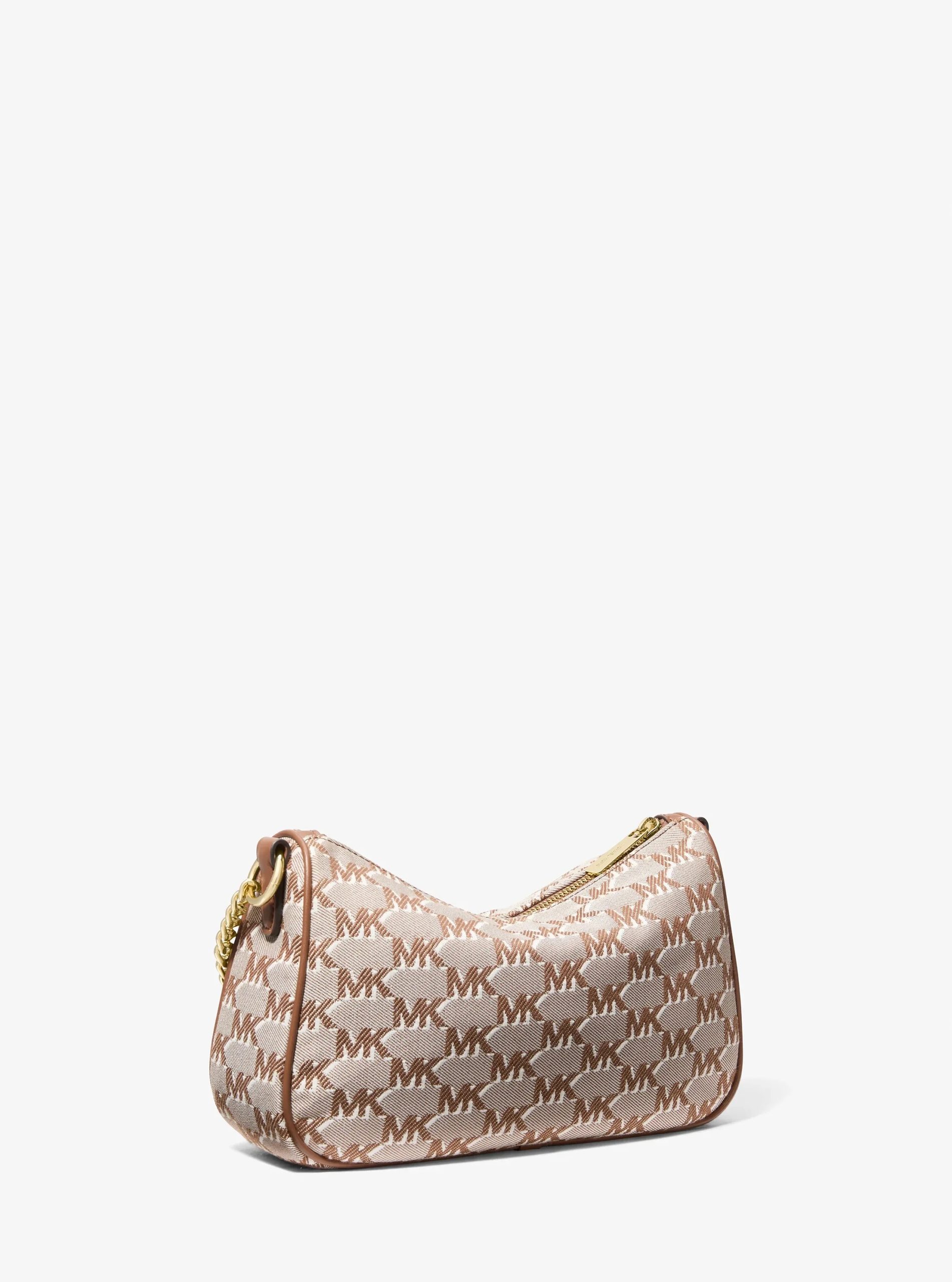 Michael Kors Carmela Medium Logo Jacquard Convertible Crossbody Bag - Preorder