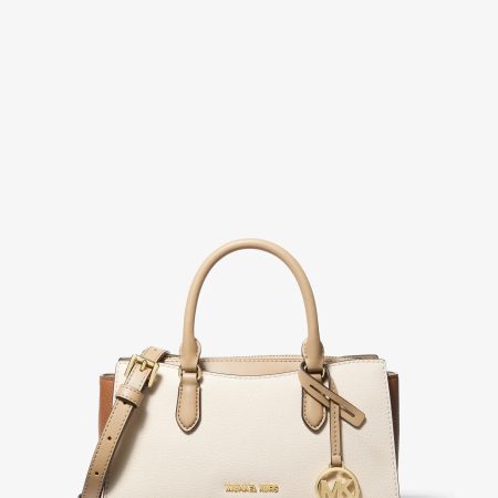 Michael Kors Arden Small Color-Block Messenger Bag - Preorder — Lt Crm Multi