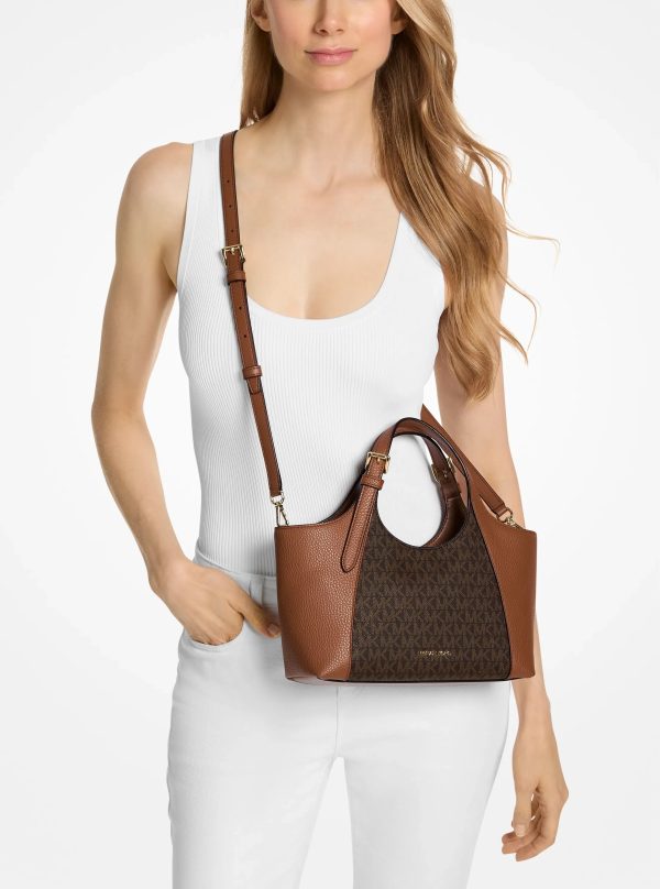 Michael Kors Bernie Small Signature Logo Satchel - Preorder