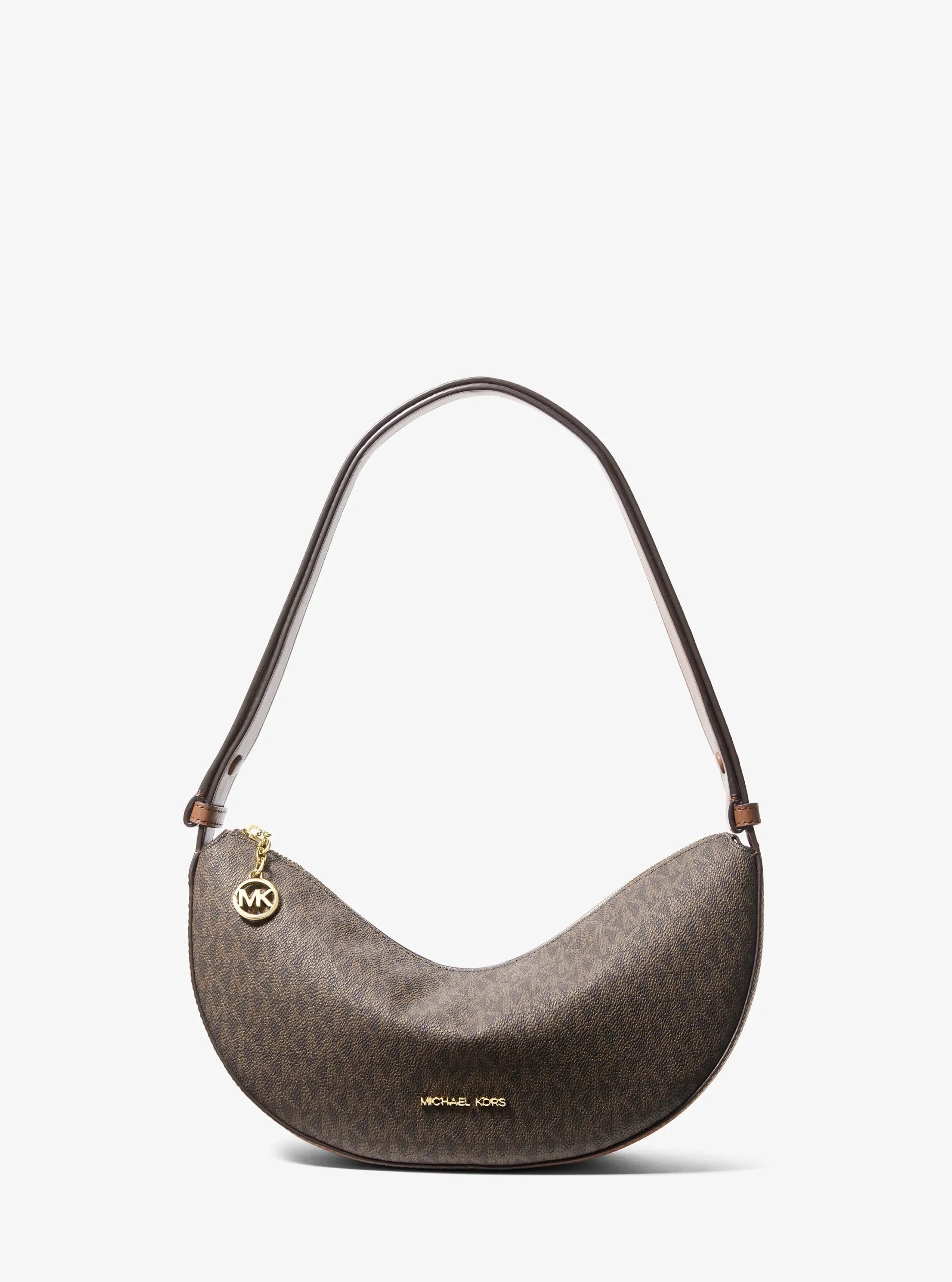 Michael Kors Roey Medium Signature Logo Crescent Convertible Crossbody Bag - Preorder - Image 6