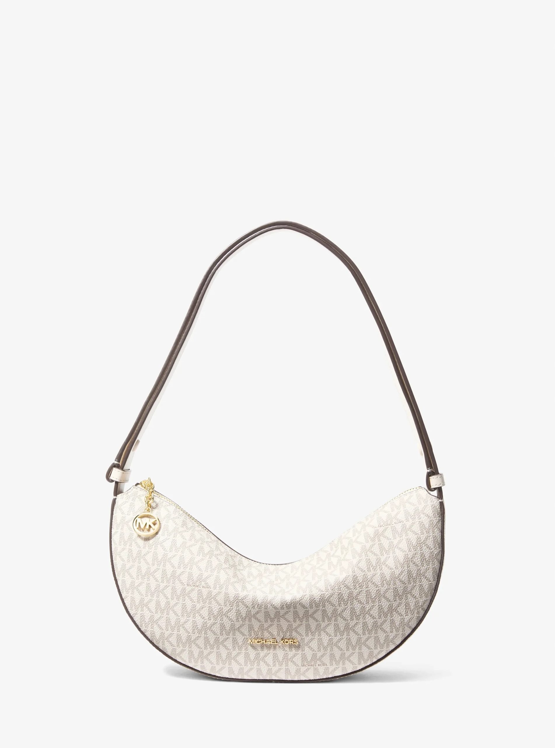 Michael Kors Roey Medium Signature Logo Crescent Convertible Crossbody Bag - Preorder
