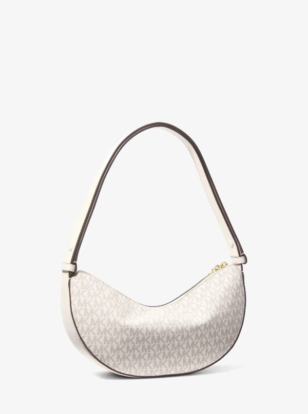Michael Kors Roey Medium Signature Logo Crescent Convertible Crossbody Bag - Preorder