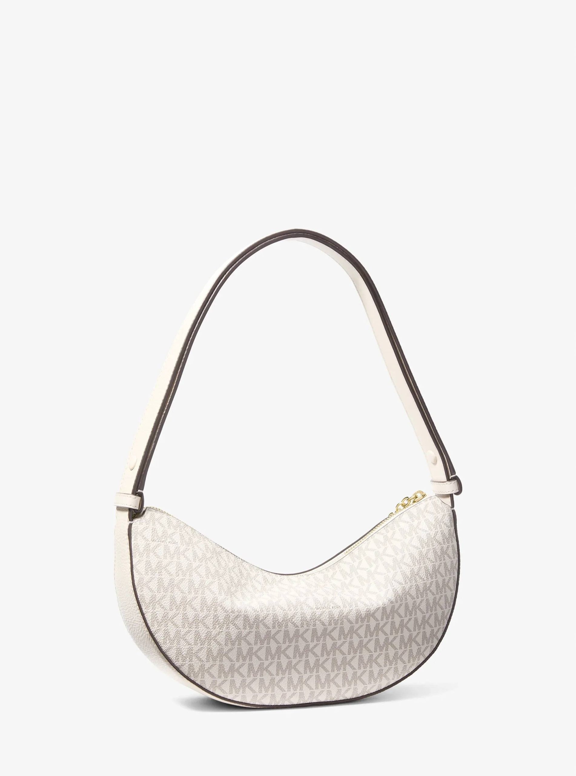 Michael Kors Roey Medium Signature Logo Crescent Convertible Crossbody Bag - Preorder - Image 3