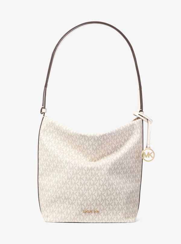 Michael Kors Roey Medium Signature Logo Bucket Messenger Bag - Preorder