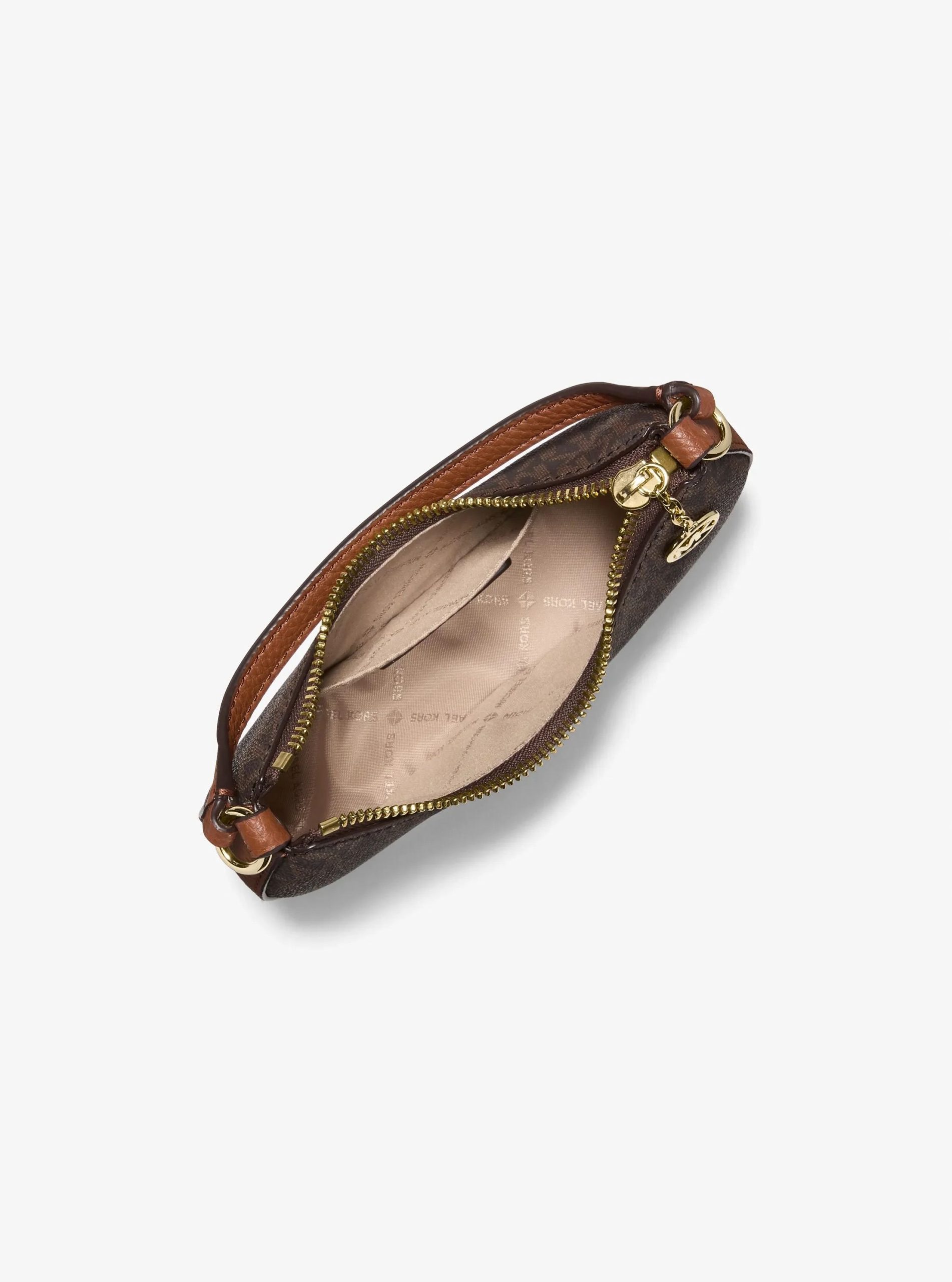 Michael Kors Roey Signature Logo Convertible Crescent Crossbody Bag - Preorder - Image 7
