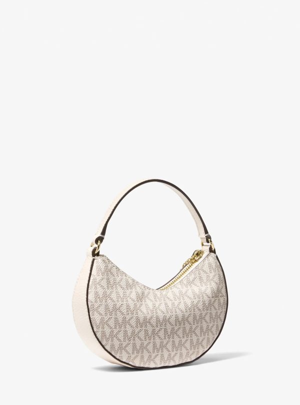 Michael Kors Roey Signature Logo Convertible Crescent Crossbody Bag - Preorder