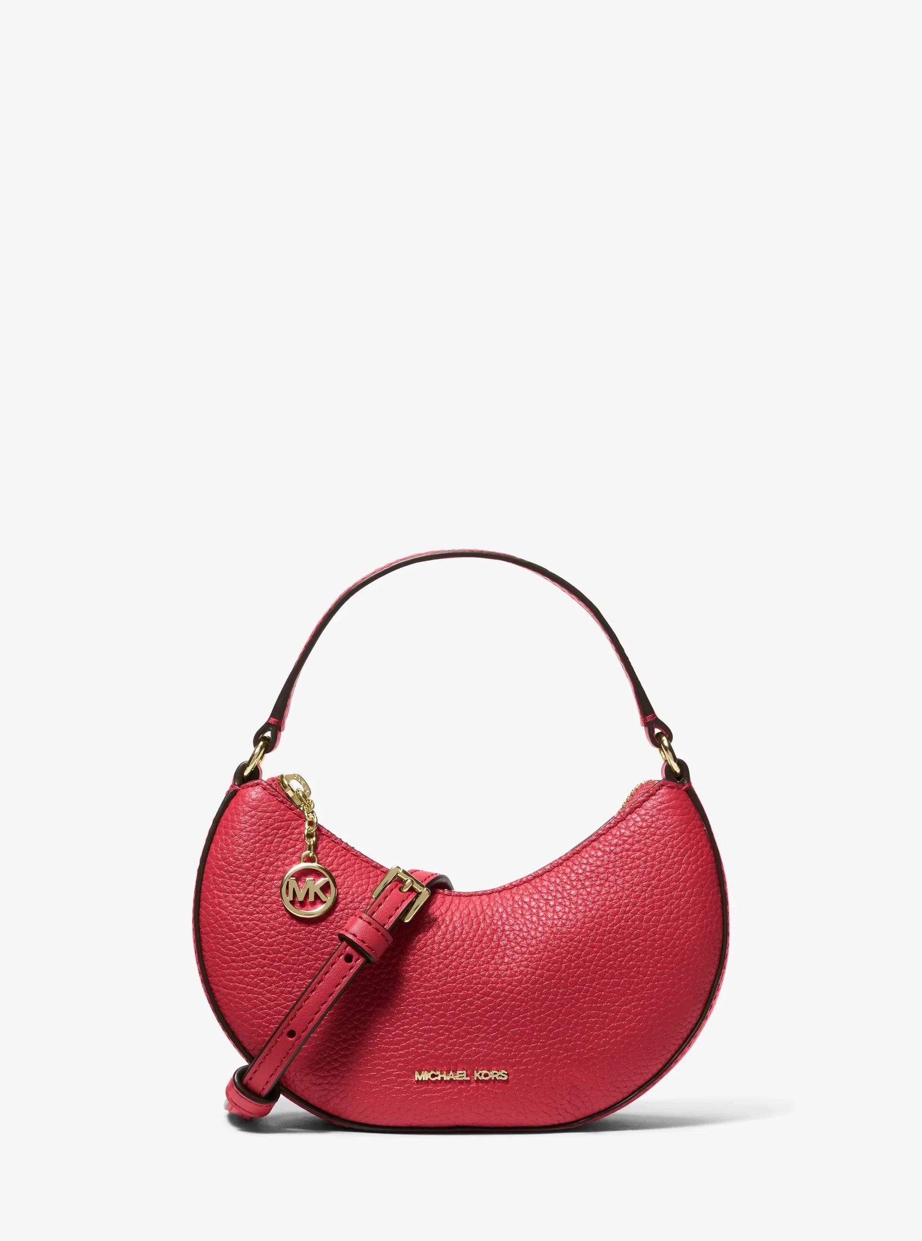 Michael Kors Roey Extra-Small Pebbled Leather Crescent Convertible Crossbody Bag - Preorder