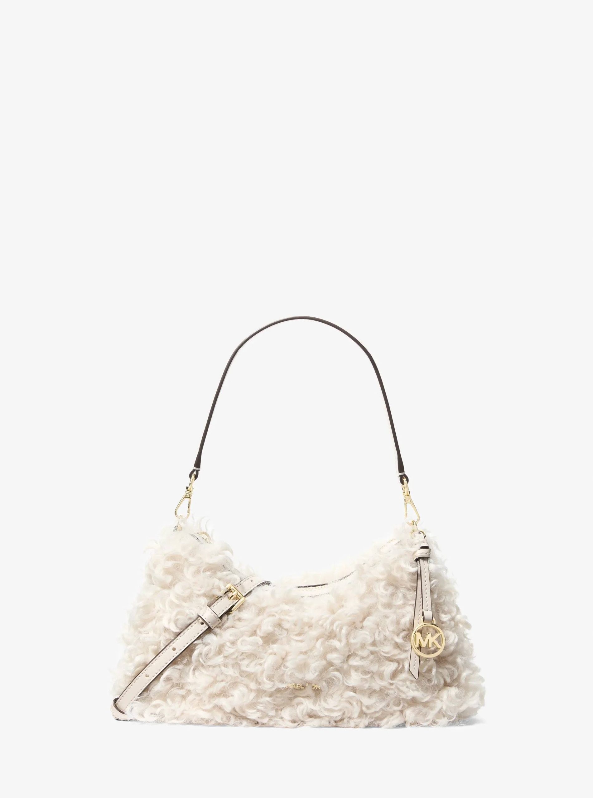 Michael Kors Sammy Small Faux Shearling Convertible Shoulder Bag - Preorder
