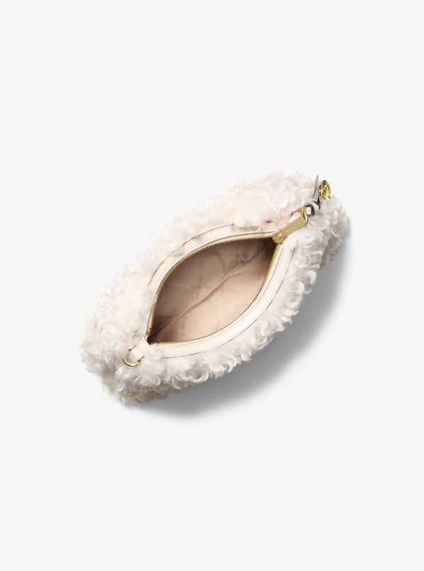 Michael Kors Sammy Small Faux Shearling Convertible Shoulder Bag - Preorder